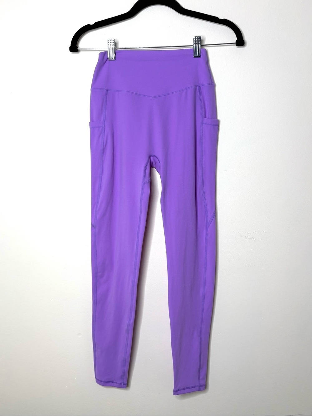 Buff Bunny Purple Leggings High Rise